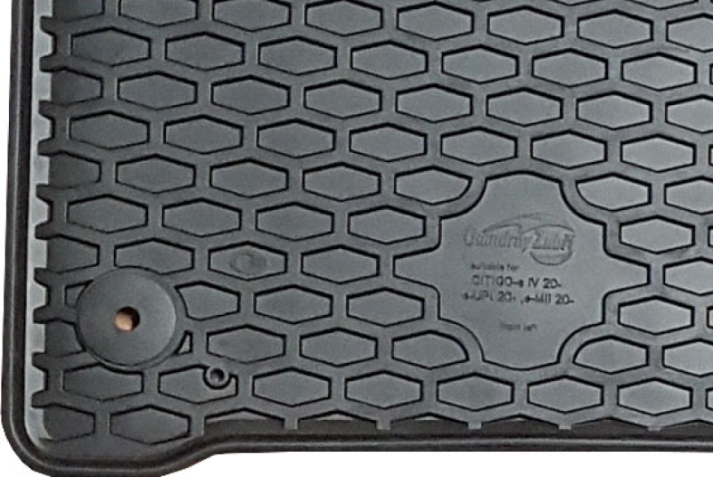 Gummimattensatz CITIGO e iV , VW eUP , Seat Mii elektro